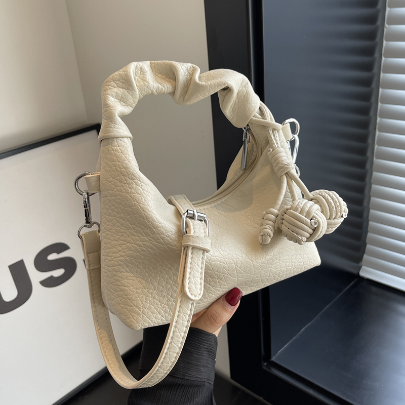 Trendy Wrinkled Handbag for Women - 2025 Versatile Shoulder Crossbody Bag with Niche Design - Chic Small Purse Trendy Wrinkled Handbag for Women - 2025 Versatile Shoulder Crossbody Bag with Niche Design - Chic Small Purse
