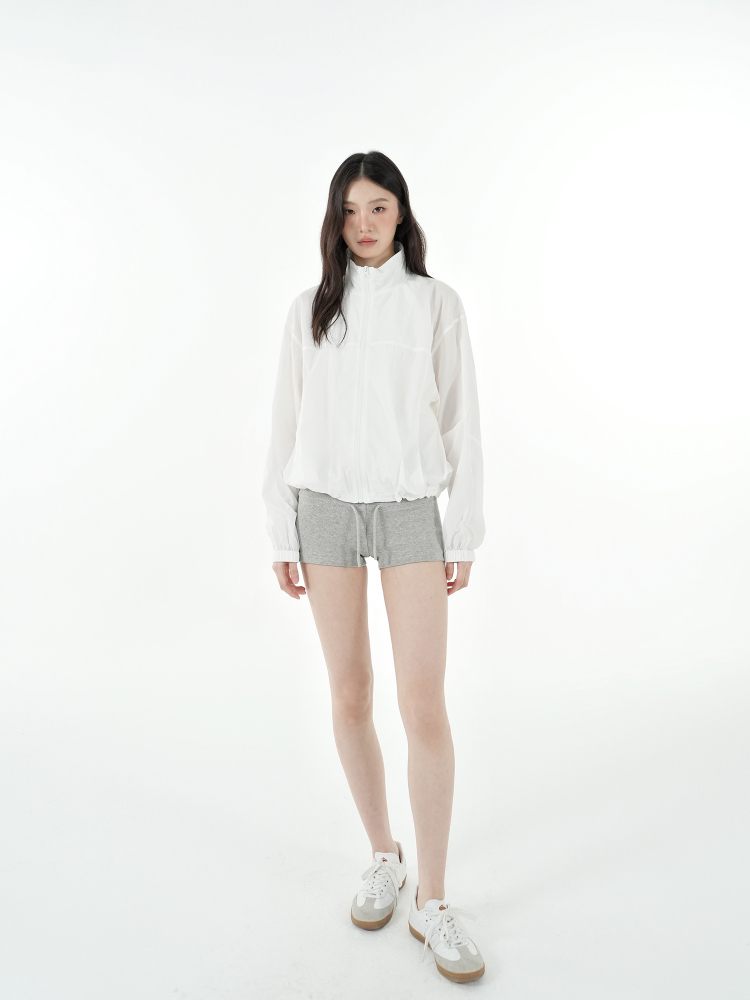 Ultra-Light Casual Long Sleeve Drawstring Jacket for Sun Protection - Breathable Outdoor Layer for Summer Adventures Ultra-Light Casual Long Sleeve Drawstring Jacket for Sun Protection - Breathable Outdoor Layer for Summer Adventures