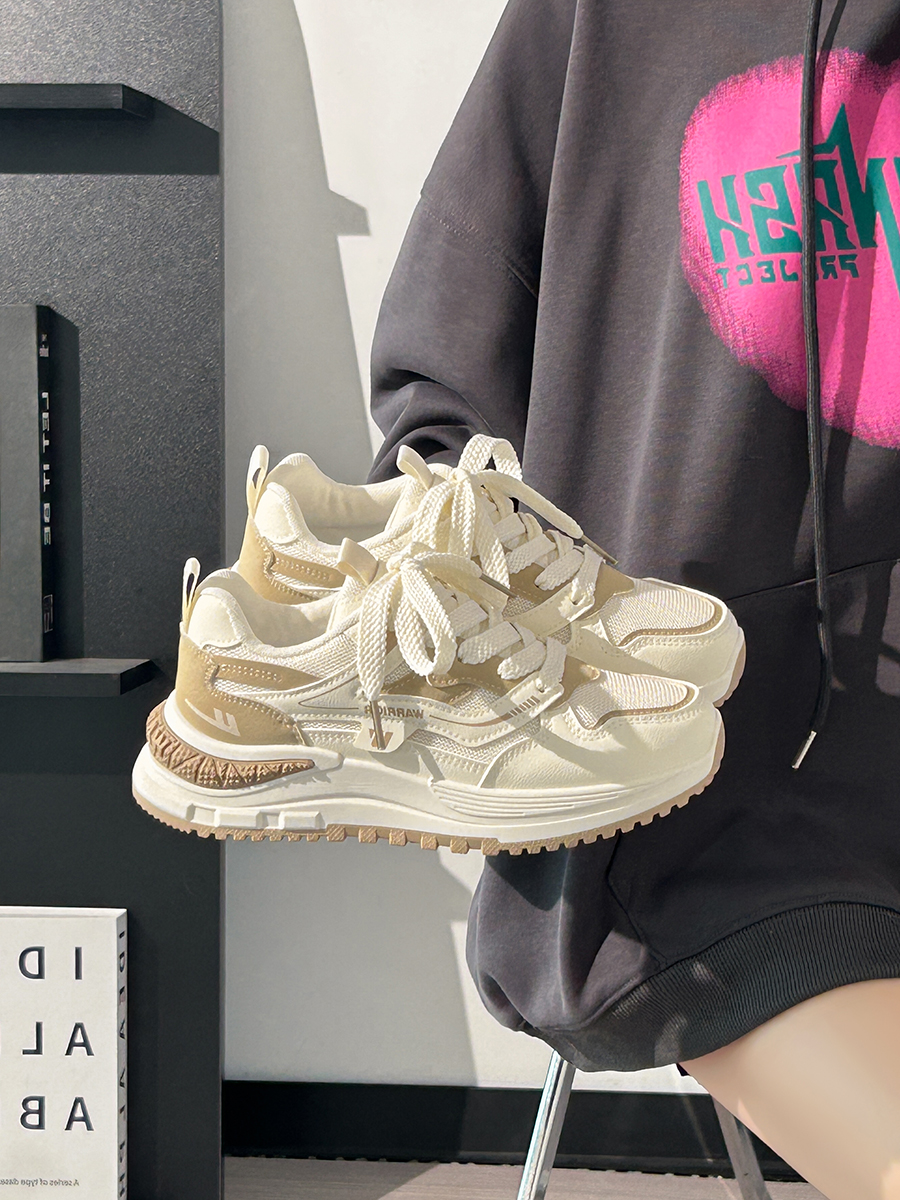 Ultra-Lightweight Mesh Casual Sports Shoes for Women - 2025 Soft Sole Macaroon Color Dad Sneakers Ultra-Lightweight Mesh Casual Sports Shoes for Women - 2025 Soft Sole Macaroon Color Dad Sneakers