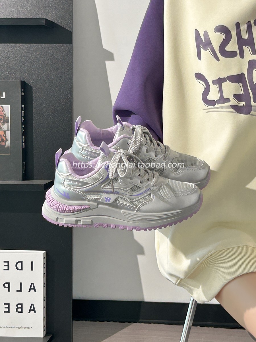 Ultra-Lightweight Mesh Casual Sports Shoes for Women - 2025 Soft Sole Macaroon Color Dad Sneakers Ultra-Lightweight Mesh Casual Sports Shoes for Women - 2025 Soft Sole Macaroon Color Dad Sneakers