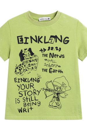 Unique Fun Print Short Sleeve T-Shirt for Women, Summer Slim Fit Casual Top, 90s Inspired Fashion, Trendy Summer Wear