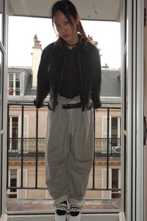 Unique Mud Dyed Spray Color Hoodie Set - Versatile Gray Hoodie with Multiple Styling Options for Trendy Looks