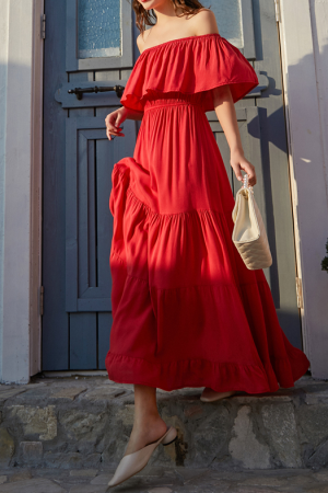 Unique One-Shoulder White Dress for Women - Ultra-Fairy Beach Skirt in First Love Style for Summer Vacations