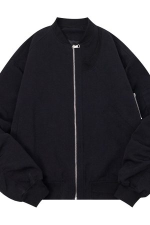 Unisex American Retro High Street Pilot Jacket, Loose Casual Baseball Workwear for Spring and Autumn Fashion