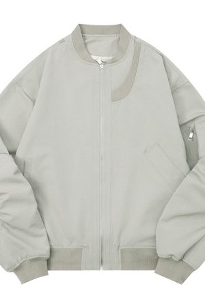 Unisex American Retro High Street Pilot Jacket, Loose Casual Baseball Workwear for Spring and Autumn Fashion