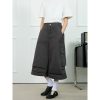 Unisex American-Style Wide-Leg Loose Pleated Seven-Point Shorts for Summer Commuting - Fashionable Workwear with Pockets
