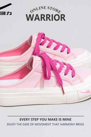 Unisex Classic Warrior Canvas Sneakers - Lightweight Breathable Sports Shoes for Summer 2025