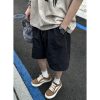 Unisex Japanese-Style Quick-Dry Cargo Shorts - Lightweight, Breathable, Casual 5-Point Summer Shorts for Outdoor Activities