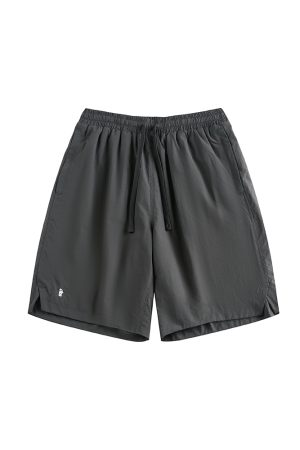 Unisex Lightweight Breathable Embroidered Cargo Shorts - Quick-Dry Loose Casual Beach Pants for Summer Adventures