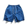 Unisex Quick-Dry Sports Shorts for Summer, Lightweight Breathable Loose Casual Straight-Cut Beach 5-Point Pants