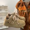 Unisex Retro Thick-Soled Sneakers - Breathable American Style Sports Shoes for Women - Versatile Spring and Autumn Footwear