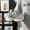 Unisex Silver Mesh Dad Shoes - Breathable Summer Sports Sneakers for Women - Versatile 2025 Style