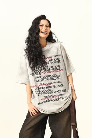 Unisex Spray Dye Short Sleeve T-Shirt - Wild American Wasteland Style, Trendy Summer Fashion for Men and Women