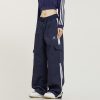 Unisex Straight Leg Three Stripe Athletic Pants for Jazz Dance - Casual Sportswear Inspired by American Workwear
