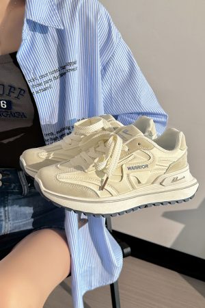 Unisex Summer Mesh Sneakers - Breathable Soft Sole White Sports Shoes, Versatile Dad Shoes for Casual and Active Wear