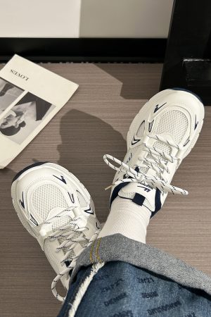 Unisex Thick-Soled Dad Shoes - 2025 Summer Mesh Breathable Casual Footwear for Versatile Style