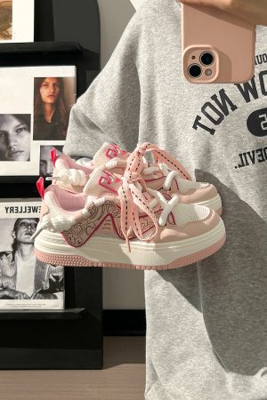 Unisex Thick-Soled Sneakers for Spring 2025 - Versatile Casual Sports Shoes for Men and Women