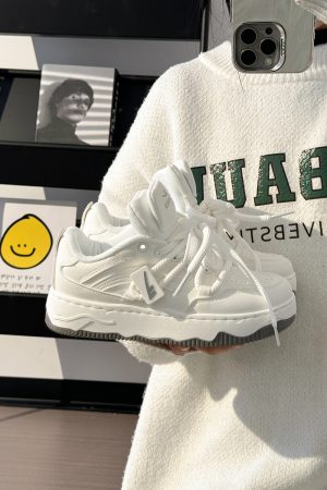 Unisex Thick-Soled Sneakers for Spring Summer, Trendy American Retro Mesh Breathable Sports Shoes for Women and Men