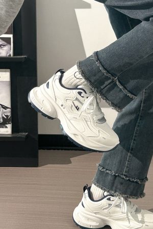 Unisex Versatile Mesh Breathable Dad Shoes - Soft Sole White Sneakers for Summer 2025 Sports Style