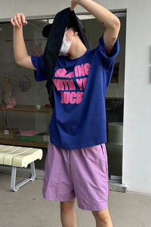 Unisex Zip Striped Nylon Casual Shorts - American Style Quick-Dry Breathable Loose-Fit Summer Five-Point Pants