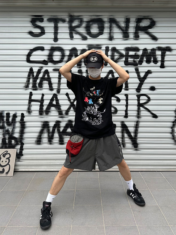 Unisex Zip Striped Nylon Casual Shorts - American Style Quick-Dry Breathable Loose-Fit Summer Five-Point Pants Unisex Zip Striped Nylon Casual Shorts - American Style Quick-Dry Breathable Loose-Fit Summer Five-Point Pants