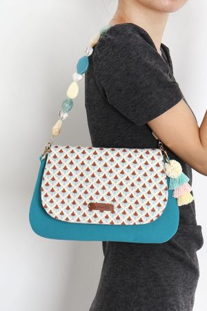 Vacation Tassel Beaded Underarm Crossbody Envelope Bag - Trendy Boho Style for Summer Outings