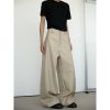 Versatile A-Line Wide-Leg Pants for Women - Summer Street Style, Loose Fit, American Fashion