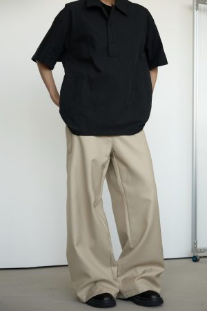 Versatile A-Line Wide-Leg Pants for Women - Summer Street Style, Loose Fit, American Fashion