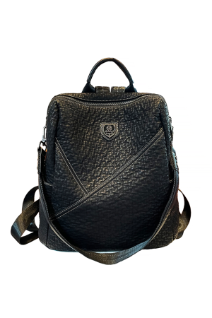 Versatile Large Capacity Women's Backpack - Dual-Use Commuter Travel Bag for Spring 2025, Stylish Single and Double Shoulder Design