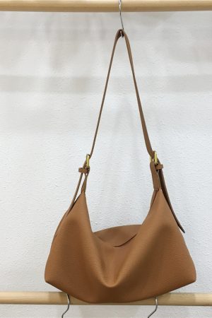 Versatile Soft Leather Casual Shoulder Crossbody Bag for Autumn Winter - Large Capacity, Ideal for Commute and Daily Use