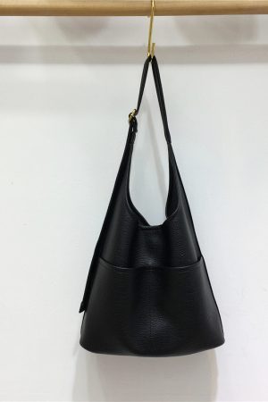 Versatile Soft Leather Tote Bag - Korean Style Fashionable Large Capacity Shoulder Bag for Moms & Kids