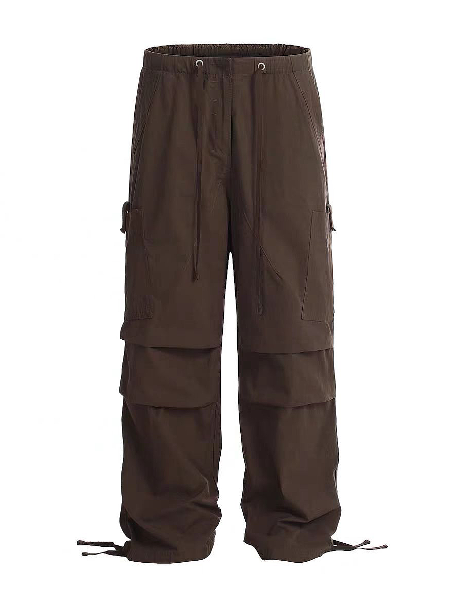 Versatile Women's High Street Wide-Leg Pants - American Style Straight-Leg Casual Jazz Dance Sports Trousers Versatile Women's High Street Wide-Leg Pants - American Style Straight-Leg Casual Jazz Dance Sports Trousers