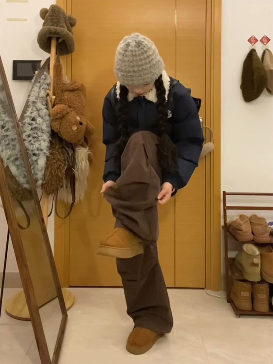 Versatile Women's High Street Wide-Leg Pants - American Style Straight-Leg Casual Jazz Dance Sports Trousers Versatile Women's High Street Wide-Leg Pants - American Style Straight-Leg Casual Jazz Dance Sports Trousers