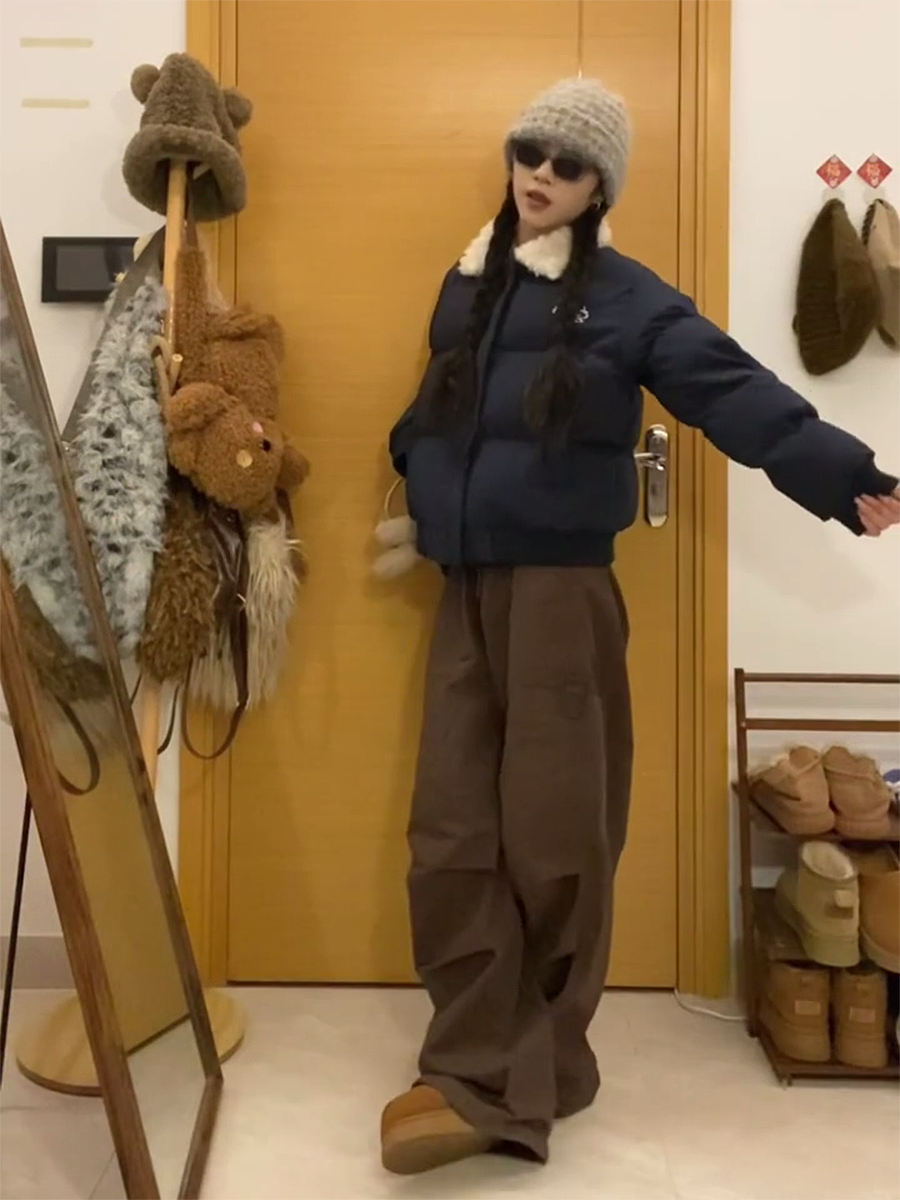 Versatile Women's High Street Wide-Leg Pants - American Style Straight-Leg Casual Jazz Dance Sports Trousers Versatile Women's High Street Wide-Leg Pants - American Style Straight-Leg Casual Jazz Dance Sports Trousers