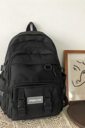 Versatile Women's Large Capacity Lightweight Double Shoulder Backpack for School, Sports, Travel - Stylish & Functional Design