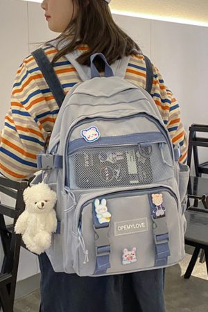 Versatile Women's Large Capacity Lightweight Double Shoulder Backpack for School, Sports, Travel - Stylish & Functional Design