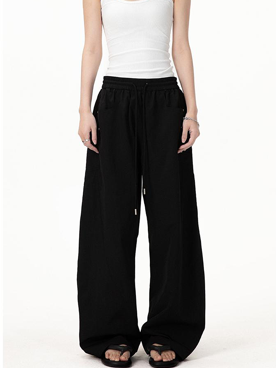 Vintage Army Green Cargo Pants for Women - 2025 Model, Loose Fit Curved Blade Design, Hip-Hop Street Style Casual Wear Vintage Army Green Cargo Pants for Women - 2025 Model, Loose Fit Curved Blade Design, Hip-Hop Street Style Casual Wear