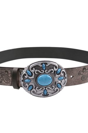 Vintage Bohemian Y2K Waist Cincher Belt - Ethnic Retro Knight Accessories for Unique Style