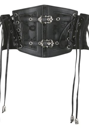 Vintage Bohemian Y2K Waist Cincher Belt - Ethnic Retro Knight Accessories for Unique Style