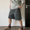 Vintage Distressed Work Shorts with Large Pockets for Men and Women - Summer High Street Casual Five-Point Versatile Style