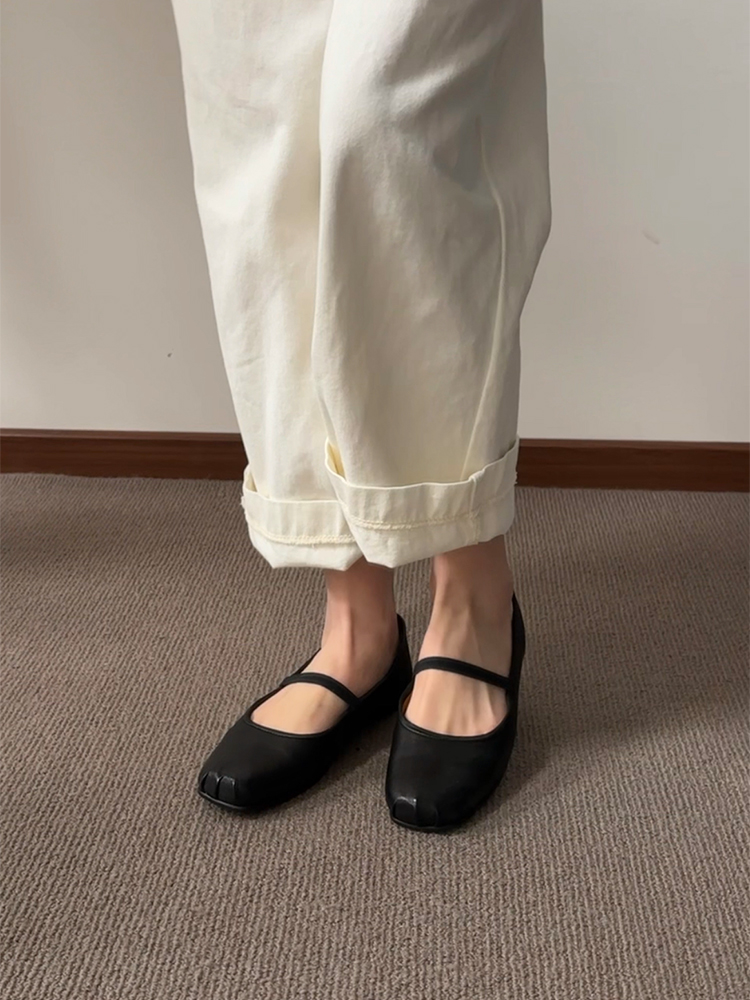 Vintage French Ballet Flats for Women - Handmade Washable Horse Leather Shoes, 2025 Style, Chic Comfort Vintage French Ballet Flats for Women - Handmade Washable Horse Leather Shoes, 2025 Style, Chic Comfort