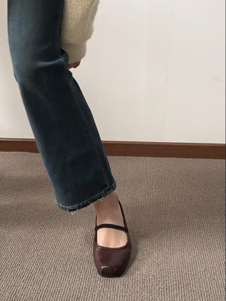 Vintage French Ballet Flats for Women - Handmade Washable Horse Leather Shoes, 2025 Style, Chic Comfort Vintage French Ballet Flats for Women - Handmade Washable Horse Leather Shoes, 2025 Style, Chic Comfort