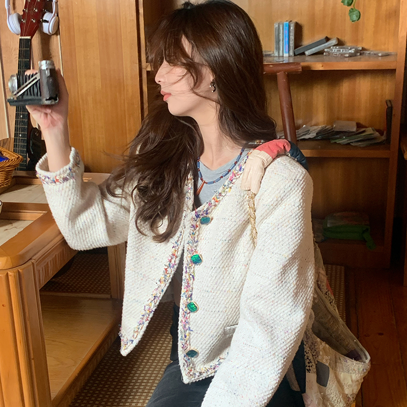 Vintage French Retro Suit Women's Spring Autumn Jacket and Skirt Two-Piece Set - Chic 90s Inspired Fashion Vintage French Retro Suit Women's Spring Autumn Jacket and Skirt Two-Piece Set - Chic 90s Inspired Fashion