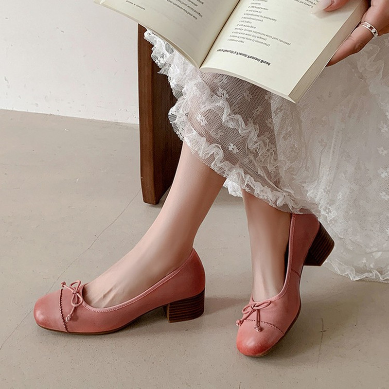 Vintage French Style Women's Mary Jane Loafers - Italian-Inspired Small Fragrant Evening Shoes, Trendy Temperament Footwear Vintage French Style Women's Mary Jane Loafers - Italian-Inspired Small Fragrant Evening Shoes, Trendy Temperament Footwear