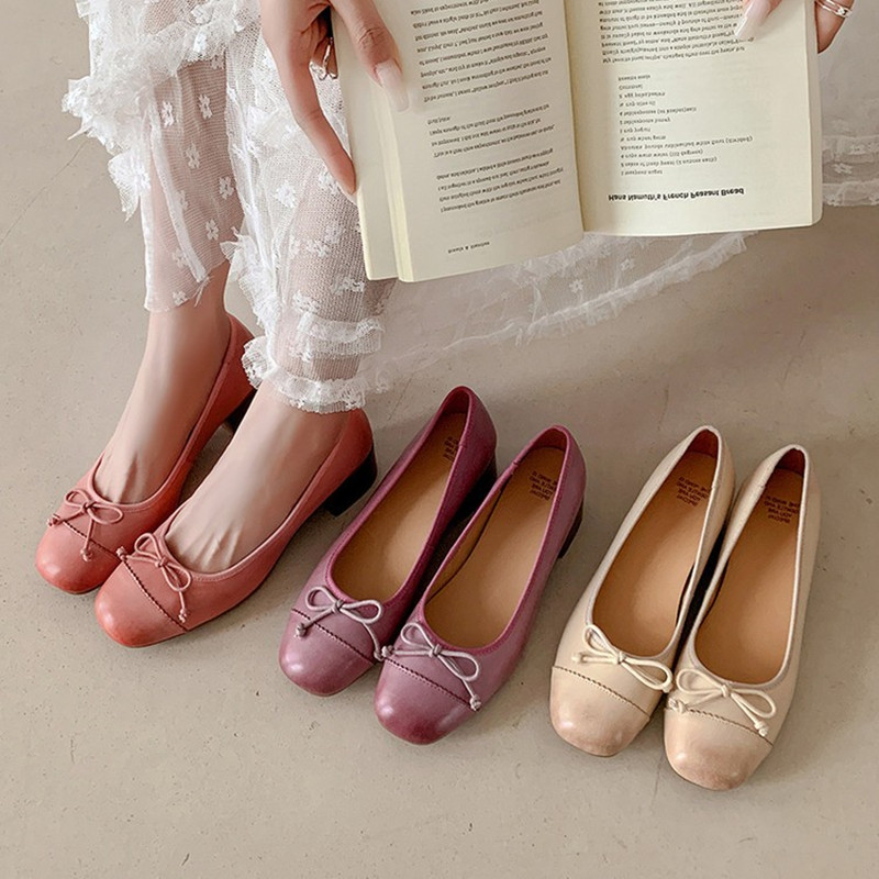 Vintage French Style Women's Mary Jane Loafers - Italian-Inspired Small Fragrant Evening Shoes, Trendy Temperament Footwear Vintage French Style Women's Mary Jane Loafers - Italian-Inspired Small Fragrant Evening Shoes, Trendy Temperament Footwear