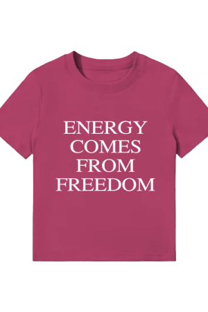 Vintage Green Letter Print Shoulder T-Shirt for Women, Slim Fit Short Sleeve Top, Trendy Summer Style