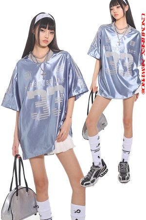 Vintage-Inspired American Sports Jersey - Retro Athletic Top for Casual Wear, 90s Style, Unisex Sports Fashion