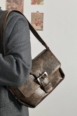 Vintage-Inspired High-Quality Underarm Bag for Women - 2024 Fashionable Versatile Small Square Shoulder Crossbody Bag