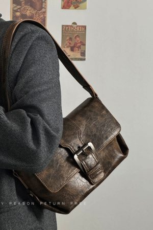 Vintage-Inspired High-Quality Underarm Bag for Women - 2024 Fashionable Versatile Small Square Shoulder Crossbody Bag