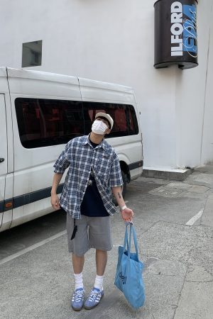 Vintage-Inspired Short Sleeve Plaid Casual Shirt for Men and Women - Loose Fit, Versatile Summer Shirt Jacket for Couples